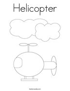 Helicopter Coloring Pages - Twisty Noodle