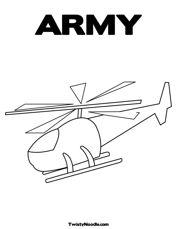 Army Coloring Pics