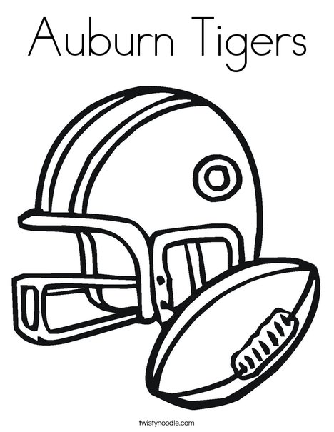 Football helmet and ball coloring page Football helmet and ball coloring page