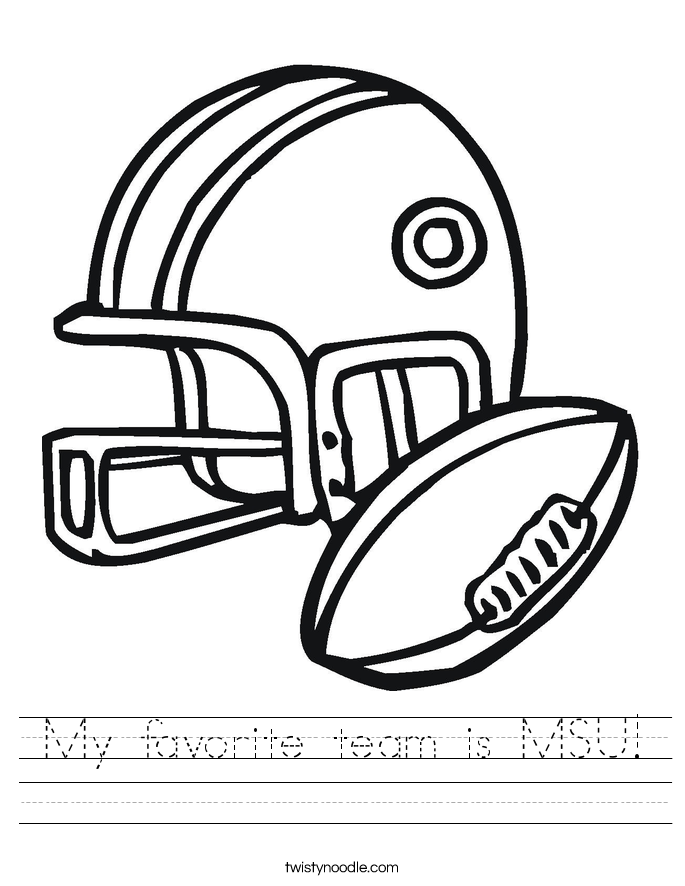 michigan state spartan coloring pages - photo #9