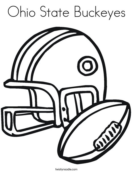 ohio state coloring pages for free - photo #8