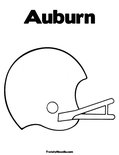 auburn coloring pages