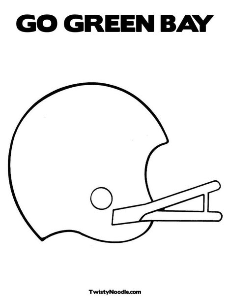 packers football coloring pages - photo #12