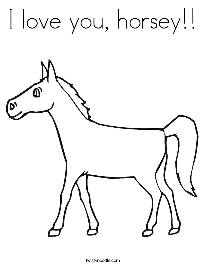 gallop coloring pages - photo #46