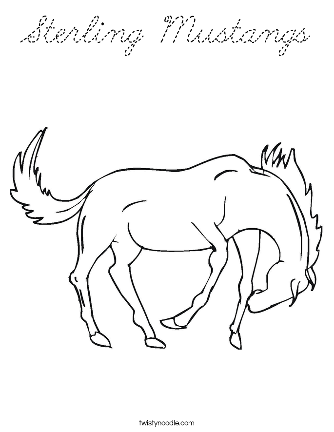 gallop coloring pages - photo #44