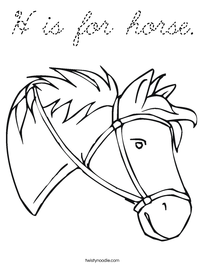 gallop coloring pages - photo #11