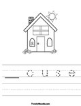 __ o u s e Worksheet