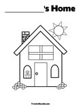___________'s HomeColoring Page