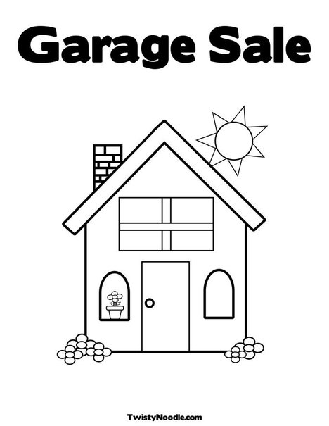 Home Coloring Page