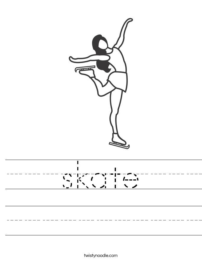 skate Worksheet - Twisty Noodle