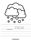 __ now Worksheet