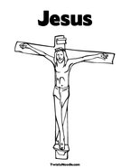 Jesus Coloring Page