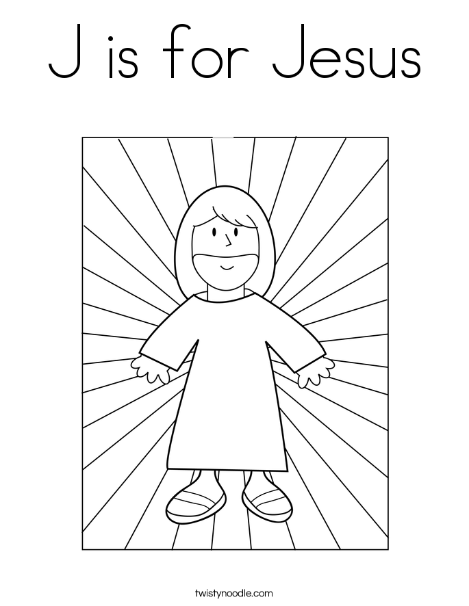 j is for coloring pages - photo #9