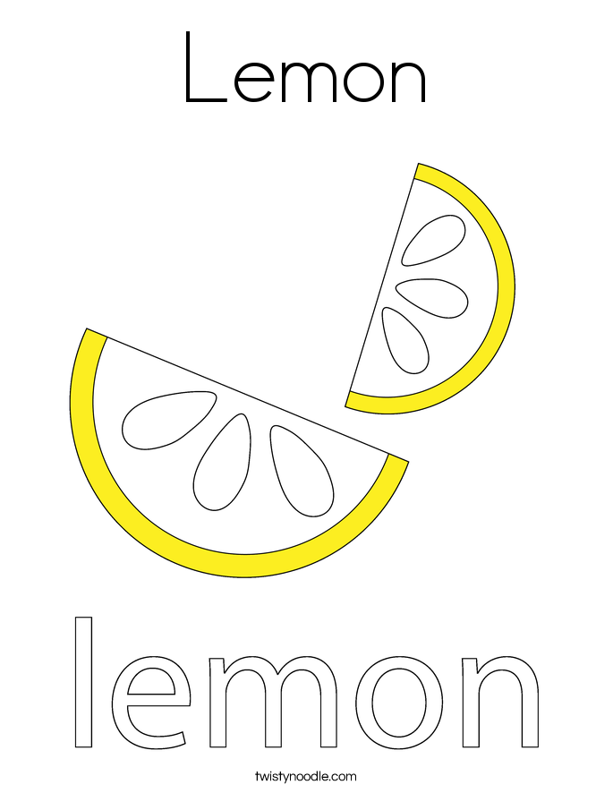 lemon shape clipart - photo #19