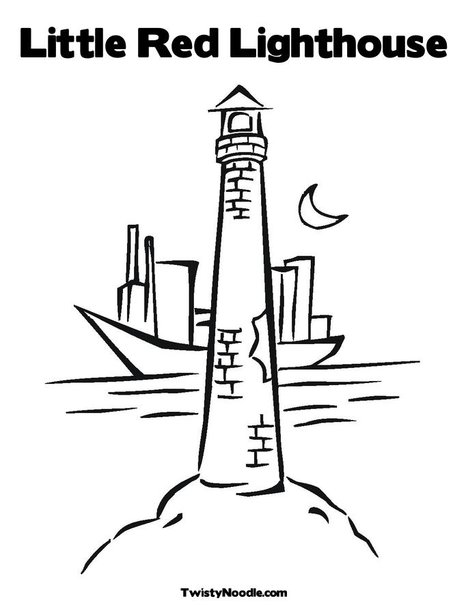 maine lighthouses coloring pages - photo #16