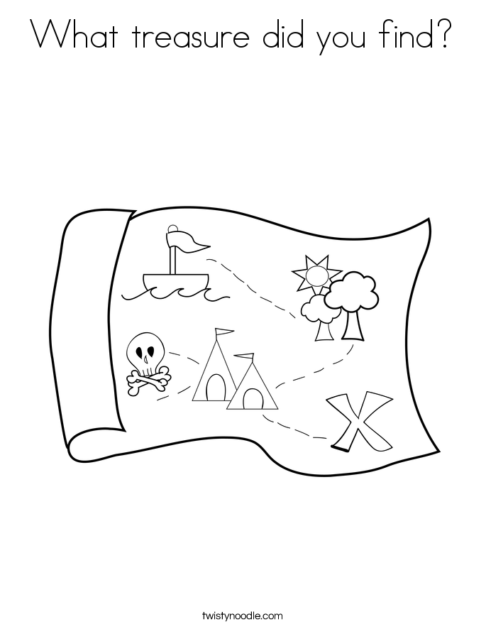 x marks the spot coloring pages - photo #7