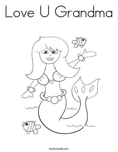 i love grandparents coloring pages - photo #45