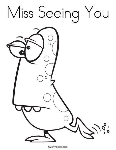 ill miss you coloring pages - photo #27