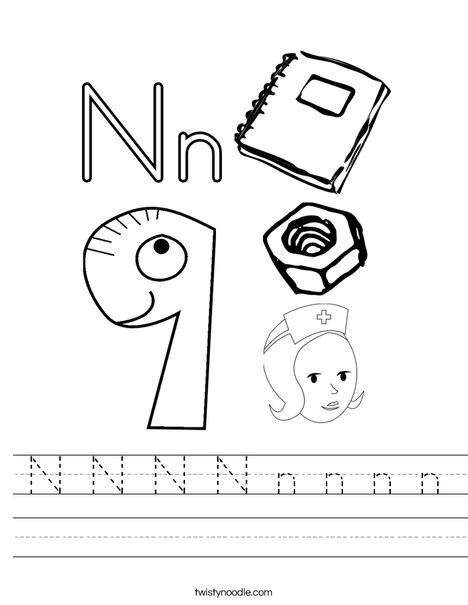 N is for Worksheet