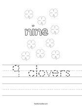 Worksheets - Twisty Noodle