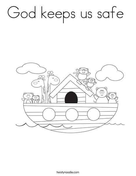 i safe coloring pages - photo #35