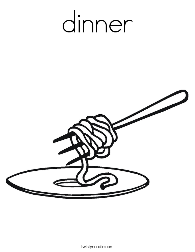macaroni coloring pages - photo #20