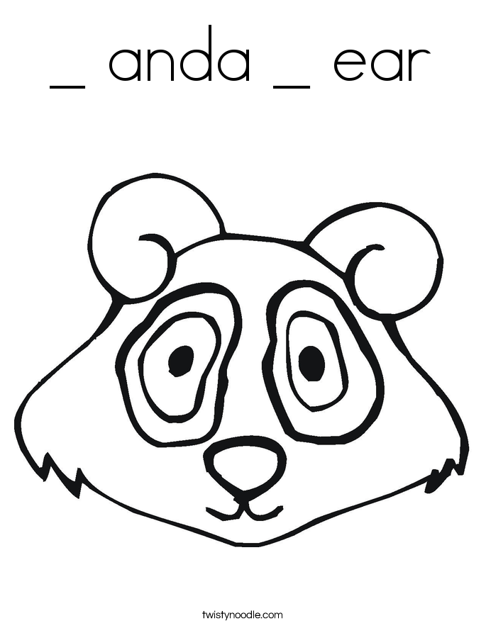 ears coloring pages - photo #48