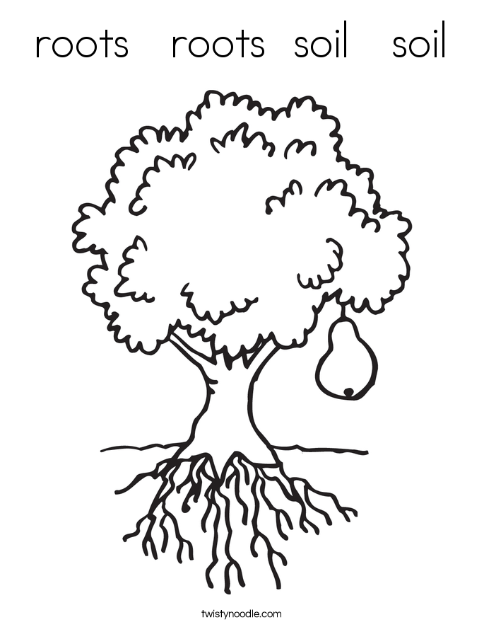 forest noodle the soil roots Noodle roots Page Coloring soil Twisty forest noodle the soil roots Noodle roots Page Coloring soil Twisty