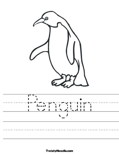penguin worksheet : Jimmy's blog