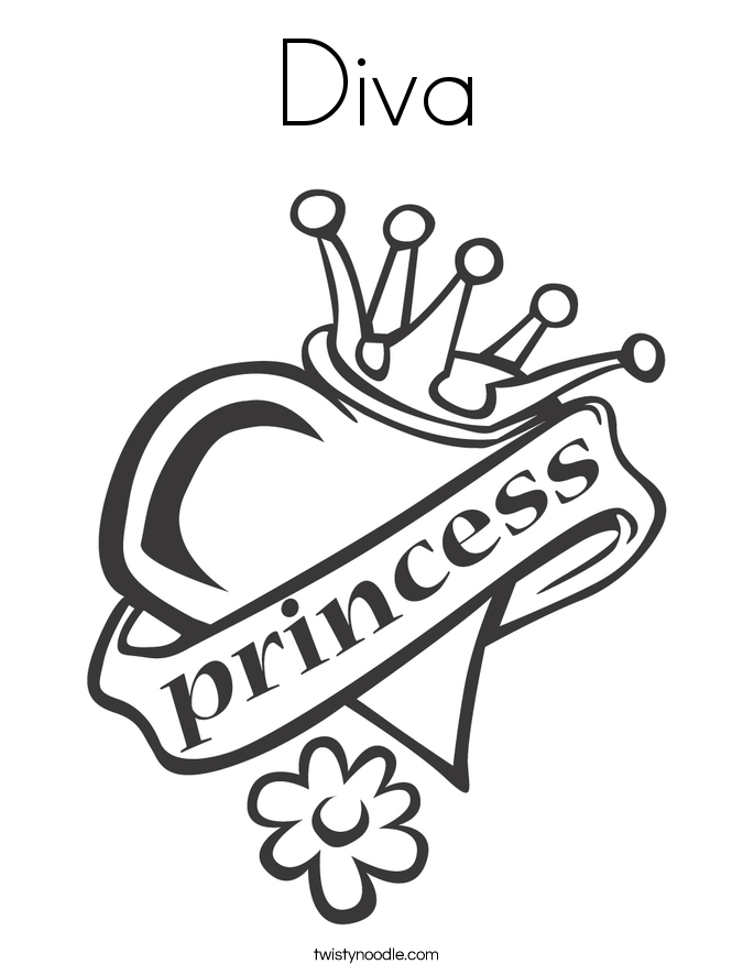 diva coloring pages diva sign free colouring pages diva coloring pages diva sign free colouring pages
