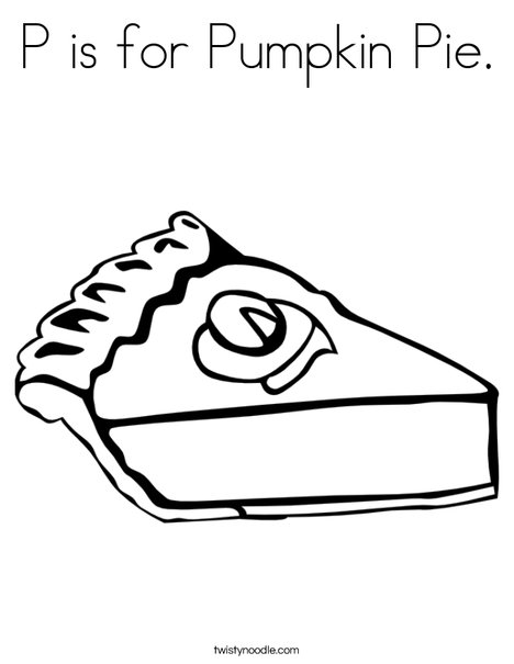 p is for pie