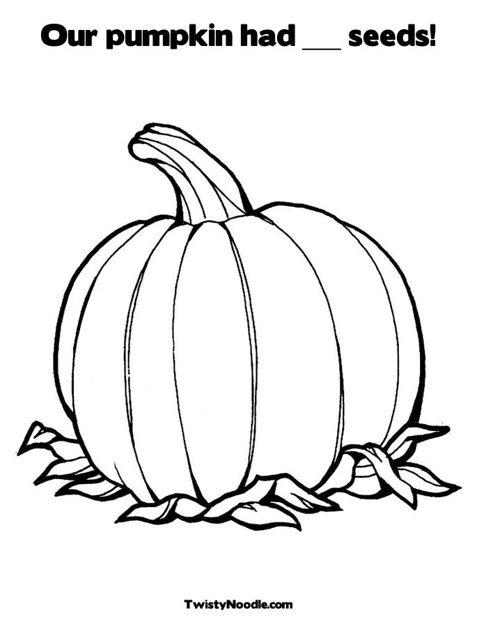 Seeds Colouring Pages