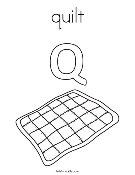 Coloring Pages For Quilts : Quilt coloring page twisty noodle Coloring Pages For Quilts : Quilt coloring page twisty noodle