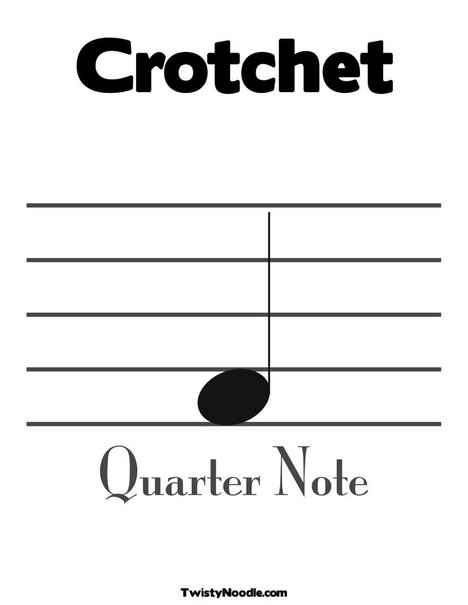 Crotchet Quarter Note