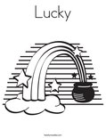 LuckyColoring Page