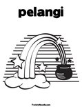 pelangiColoring Page