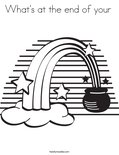 What's at the end of your Coloring Page