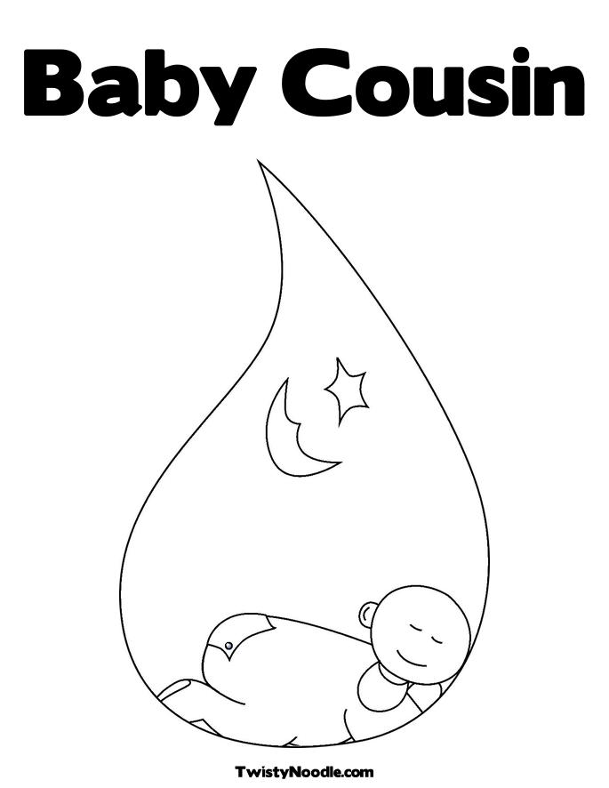 Cousins Coloring Sheets Coloring Pages