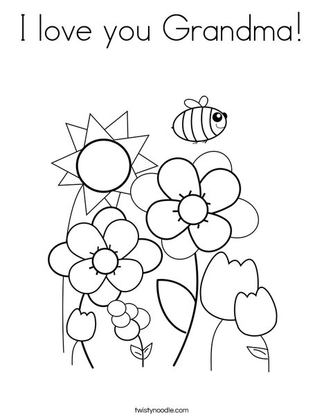 i love you great grandpa coloring pages - photo #28
