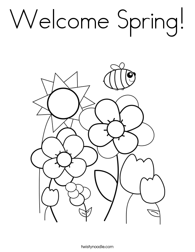 taking care flower coloring pages - photo #37