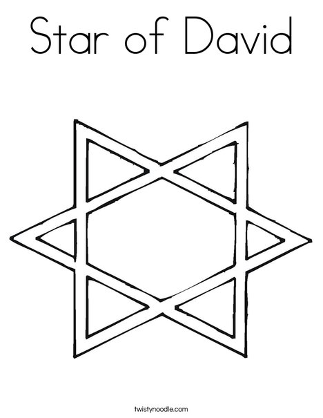 star of david templates