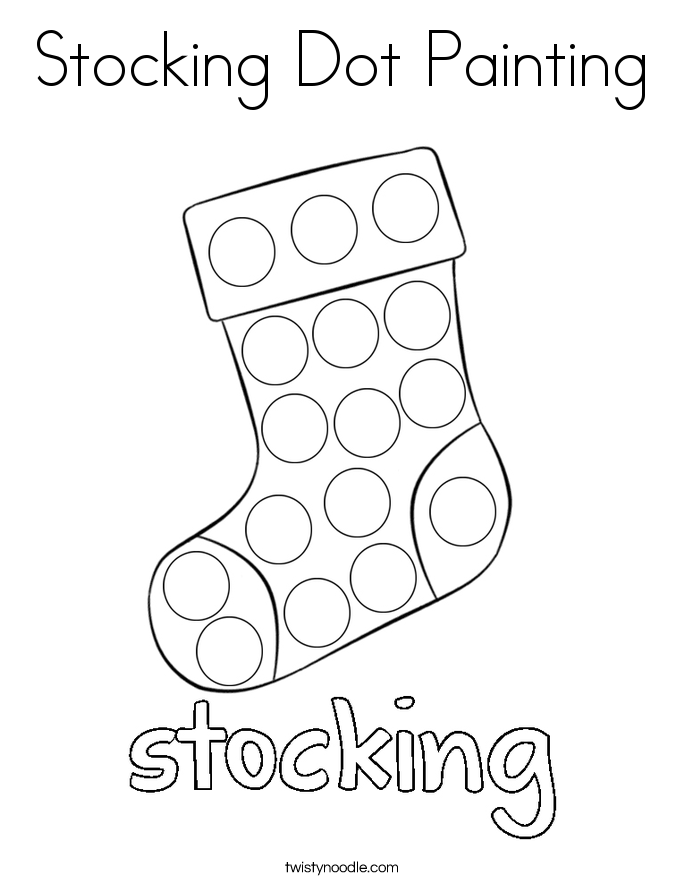 Coloring Pages Stocking 97