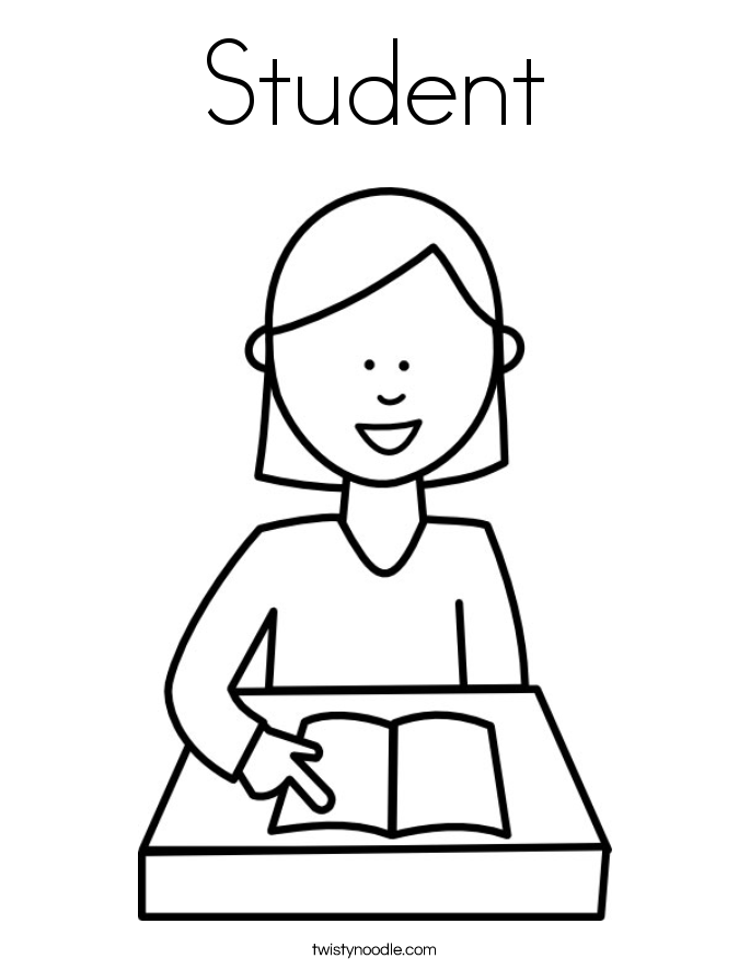 student coloring pages - photo #1