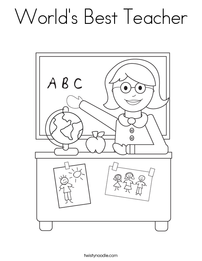 teacher reading coloring pages letters - photo #2