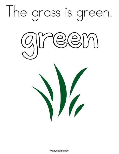 rain on the green grass coloring pages - photo #10