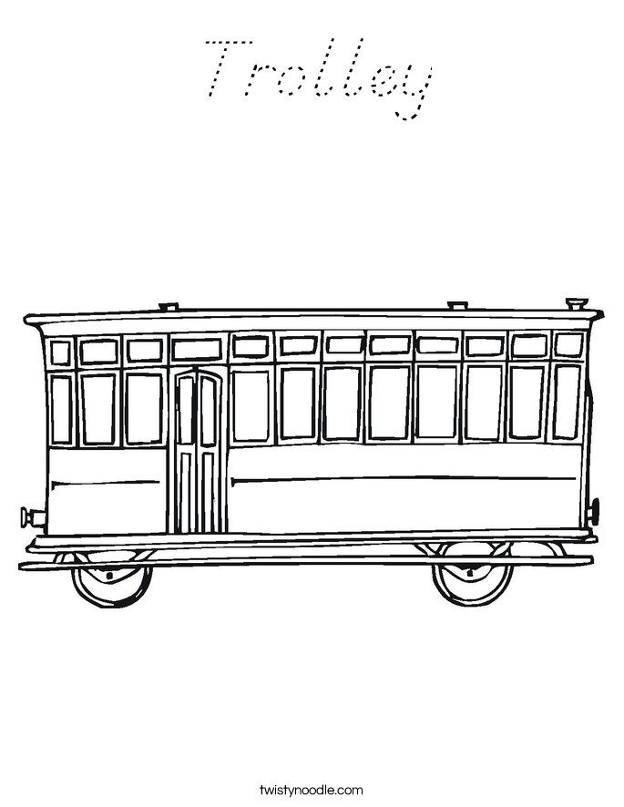 cable car coloring pages - photo #13