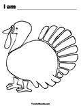 I am ________________________Coloring Page