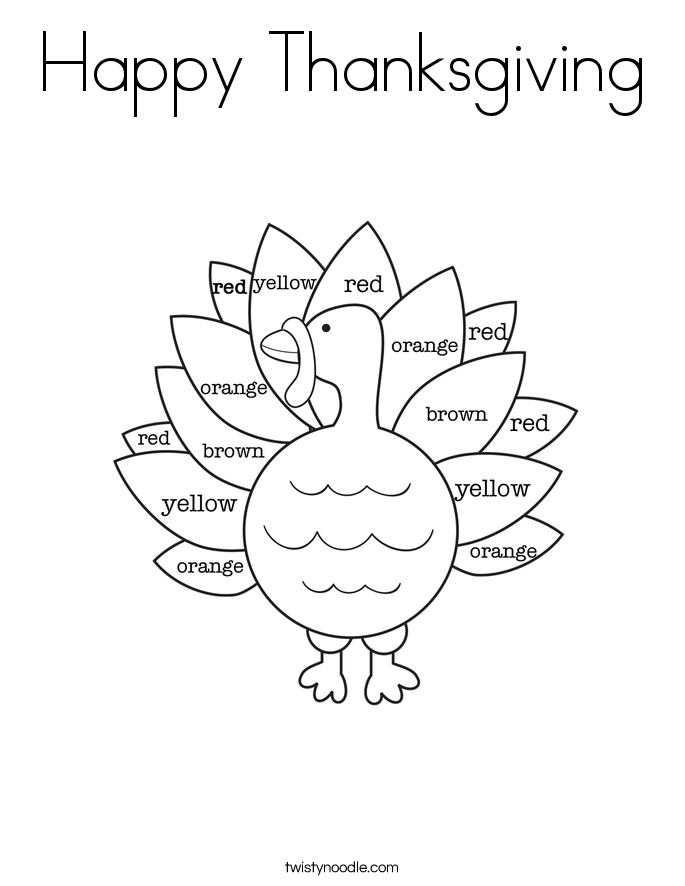 i am thankful for animals coloring pages - photo #25