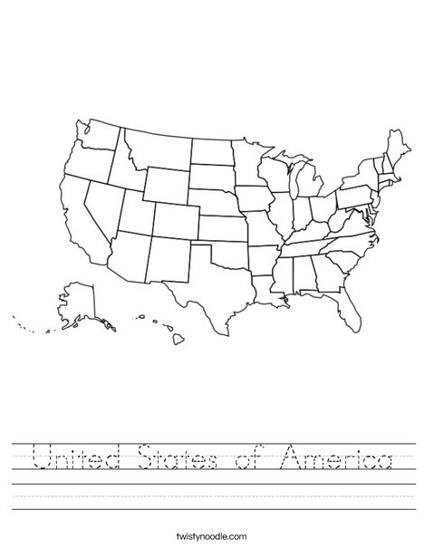 united states of america coloring pages - photo #7