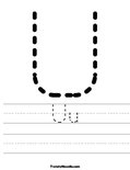 Uu Worksheet